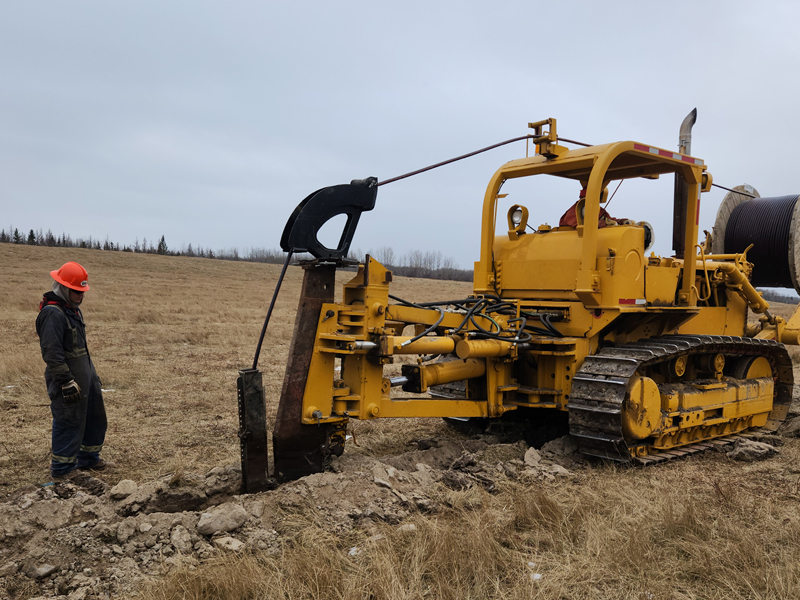 Plowing Saskatchewan