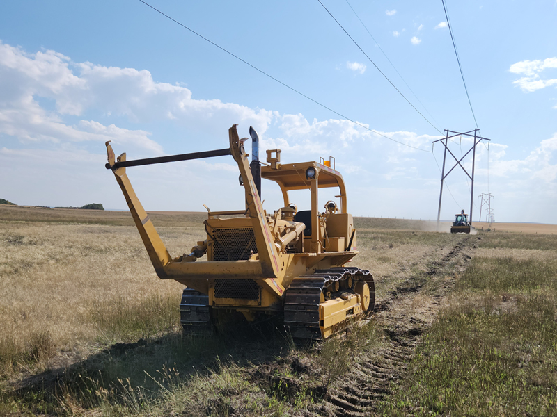 Plowing Saskatchewan
