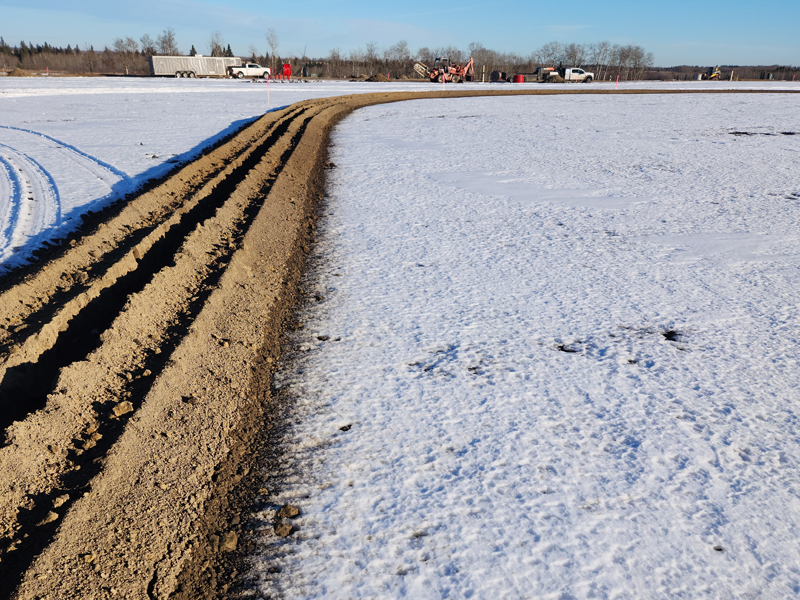 Trenching Saskatchewan