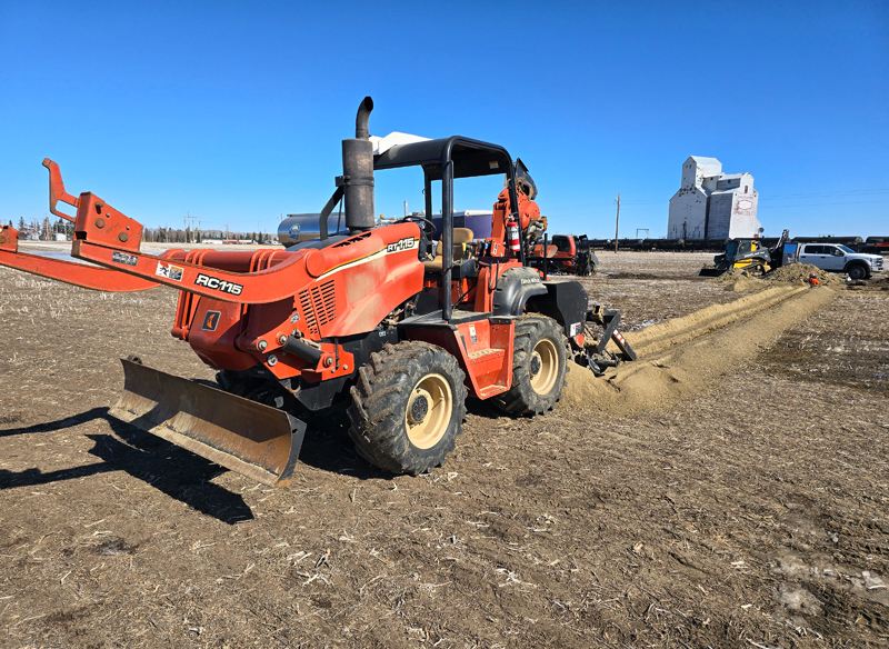 Trenching Saskatchewan
